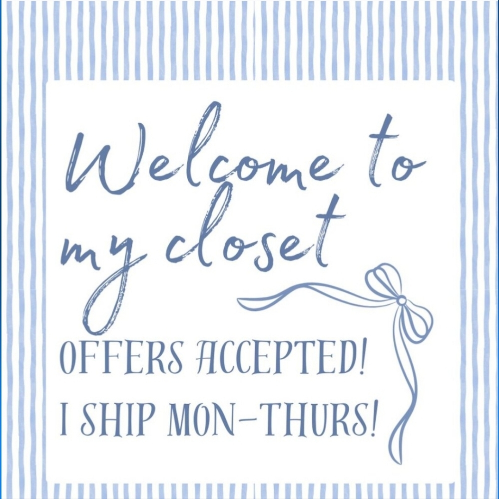 Welcome to my closet!